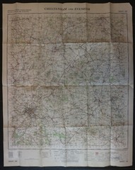 Bundle 14 x Vintage Ordnance Survey Sheet Maps Paper Sheets 1935-1979 Job Lot