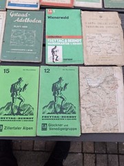 Vintage World Travel Maps Joblot 22 Various Countries
