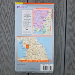 The English Lakes: South Eastern Area Explorer Map | Ordnance Survey | 1:25,000