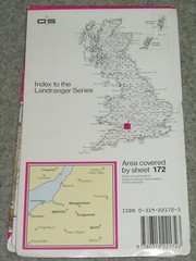 Ordnance Survey Landranger Map Sheet 172 Bristol, Bath & surrounding area – 1983