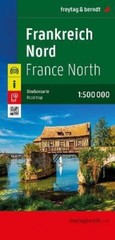 Freytag-Berndt France north, Road map 1:500.000 (Map) (UK IMPORT)