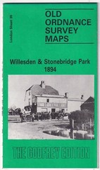 OLD ORDNANCE SURVEY MAPS: WILLESDEN & STONEBRIDGE PARK 1894