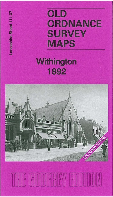 Withington & Burnage 1892 (Coloured), 1916 or 1934 Lancashire Sheet 111.07