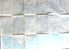 5 x assorted Dorset Ordnance Survey Geographia maps Dorchester & Bournemouth