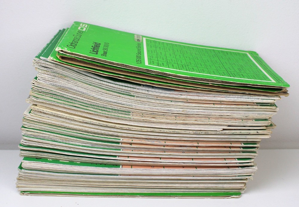 JOB LOT 57 Ordnance Survey Maps bundle British Britain Pathfinder Hiking 4cm-1km