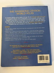 Hammond Citation World Atlas Newly Revised Paperback English Maps 300+ Pages