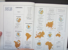 Illustrated Atlas of the World (World Atlas) by Reader’s Digest hardback book