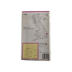 OS Ordnance Survey Landranger Map Sheet 155 Bury St Edmunds & Sudbury area; 1986