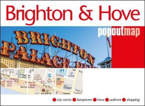 PopOut Maps Brighton and Hove PopOut Map (Map) PopOut Maps
