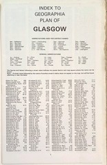 Geographia Large Scale Colour Street Plan: Greater Glasgow.