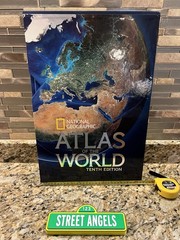 National Geographic Atlas Of The World Tenth Edition – Excellent Condition!
