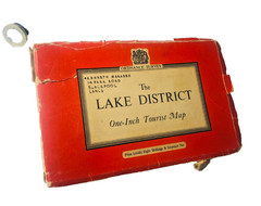 Ordnance Survey Map The Lake District Vintage ra
