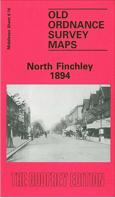 North Finchley 1894 or 1911 Middlesex Sheet 6.16 by Pamela Taylor