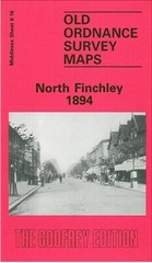North Finchley 1894 or 1911 Middlesex Sheet 6.16 by Pamela Taylor