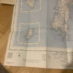 Ordnance Survey One Inch Map 1 Seventh Series Shetland Islands South Mainland OS