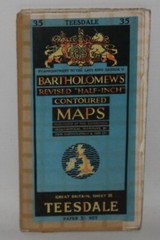 Bartholomew – Half-inch Contoured Map – Teesdale, Sheet 35