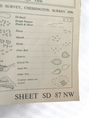 OS, 6 Inch to 1 Mile Map, sheet SD 87 NW, Horton in Ribblesdale area, 1956