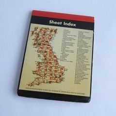Vintage Bartholomew National Map Series North Devon (No. 3) 1:100,000 Scale 1975