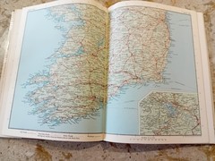 Newnes Vintage Motorists Touring Maps and Gazetteer British Isles 16th 1966 – DJ