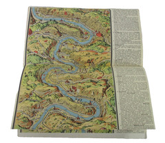 The Mosel And The Saar 1954 Illustrated German Map Remarks and References PB
