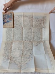 1930s Motoring And Hiking Map Sections (K) And (LL) London Homw Country Maps