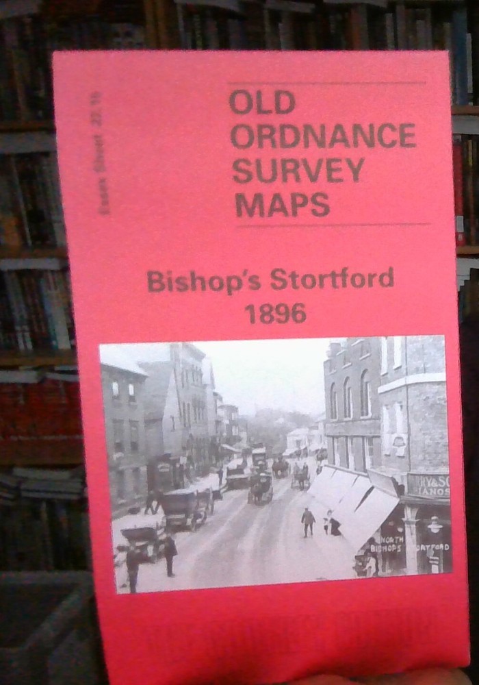MAP OF Bishops Stortford 1896 Essex Sheet 22.15 by Pamela Taylor NEW