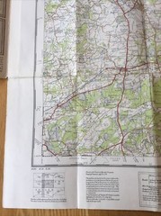 1937 Ordnance Survey One Inch Fifth Edition Map 125 Reigate And Tunbridge Wells
