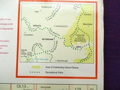 OL155 Bristol & Bath OS Explorer Map Ordnance Survey