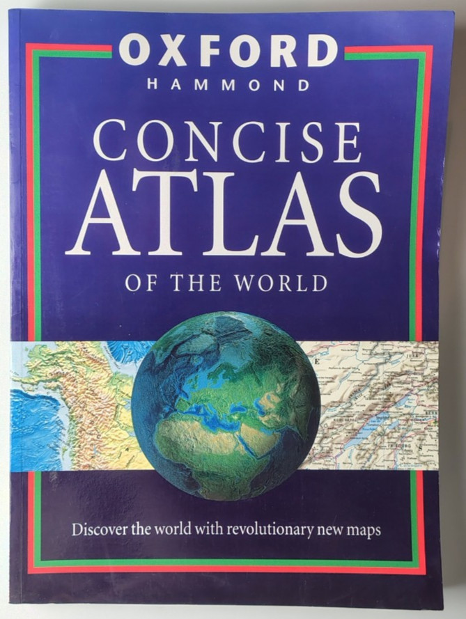 Oxford Hammond Concise Atlas of the World (Paperback, 1995)