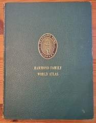Hammond Family World Atlas Vol 1 and 2 1963 CRISP and CLEAN Reference Resource