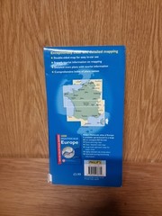 Philip’s France and Belgium Road Map with town plans and index (L3)