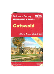COTSWOLD – Ordnance Survey one inch Touring Map (vintage)