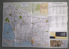Southern California Disney AAA 1991 Automobile Club Road Map