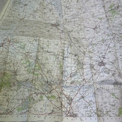 BANBURY Ordnance Survey One Inch Sheet 145 1968 Bicester Chipping Norton