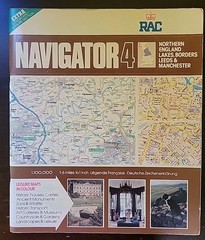 Lot 4 RAC NAVIGATOR Road Atlas Maps UK Great Britain West North Midlands South