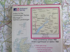 Gloucester Forest of Dean. Ordnance Survey map. Landranger 162 . Walking map.