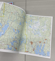 Lot Of 3 DeLorme Maine Atlas & Gazetteer 1991, 1996, & 2011 USED FREE SHIPPING