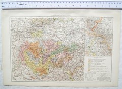 1895 The Times Plate 40 Thuringian States