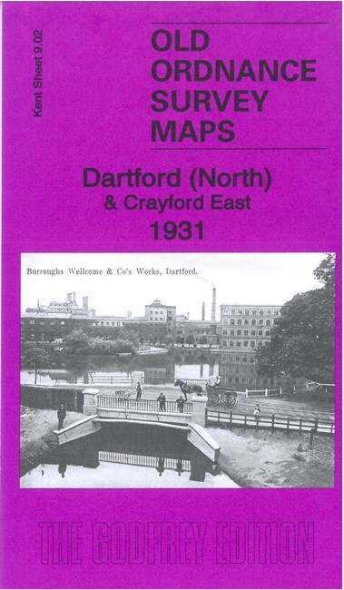 Dartford (North) & Crayford (East) 1931 Kent Sheet 9.02 by Pamela Taylor
