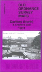 Dartford (North) & Crayford (East) 1931 Kent Sheet 9.02 by Pamela Taylor