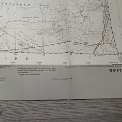 2x Vintage Ordnance Survey New Forest Maps Sheet SU20 Burley SU30 Beaulieu 2.5″