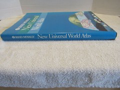 Rand McNally New Universal World Atlas 1994, Hardcover coffee table book size