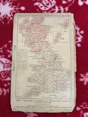 Ordnance Survey vintage , rambling walking Map , Rare, The Chilterns