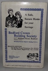 G.I. Barnett’s Street Plan with Index – Bedford – c1985