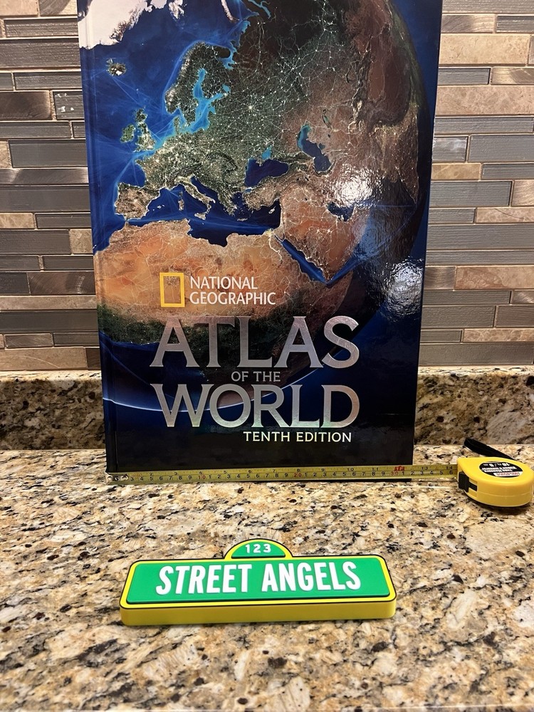 National Geographic Atlas Of The World Tenth Edition – Excellent Condition!