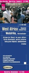 West Africa, coastal countries(1:2.200.000) : from Senegal to Nigeria (Map)
