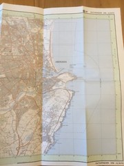 1990 Ordnance Survey Pathfinder Map 246 NJ 80/90 Aberdeen (incl Peterculter )