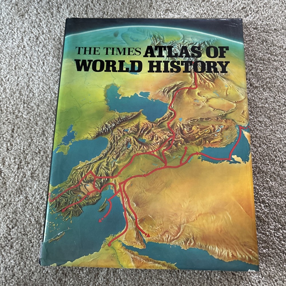 The Times Atlas of World History by Barraclough Geoffrey Hardcover