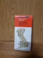 Bartholomew Half-inch Contoured Cloth Map – South Devon, Sheet 2 (24b)
