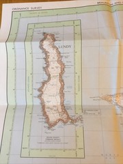 1993 Ordnance Survey Pathfinder Map 1213 SS 43/44 & Part SS 14 Braunton & Lundy